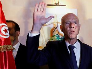 الرئيس التونسي الجديد قيس سعيد