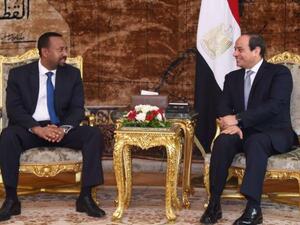  الرئيس المصري عبد الفتاح السيسي، ورئيس الوزراء الإثيوبي آبي أحمد