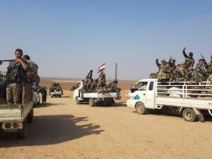 عناصر من الجيش السوري شمال شرق سوريا