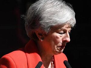 رئيسة الوزراء البريطانية، تيريزا ماي