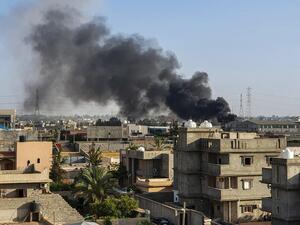 قصف على العاصمة الليبية طرابلس