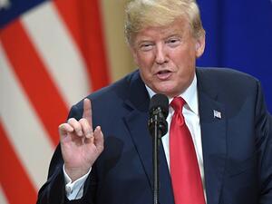 الرئيس الأمريكي دونالد ترامب