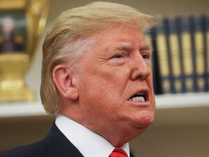  الرئيس الأمريكي دونالد ترامب