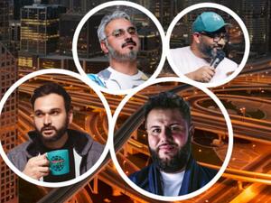 استمتعوا بعرضٍ  ضاحك مع 4 من أبرز الكوميديين العرب