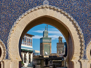 Bab Bou Jeloud, Fez, Morocco