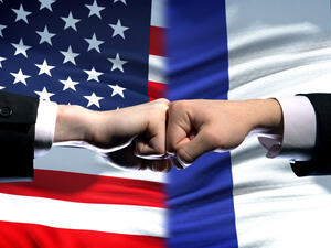 Trump earlier pledged a “substantial” retaliation against France, threatening to introduce tariffs on French wine and blasting Macron’s “foolishness”.