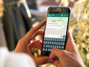 WhatsApp encouraged users to "upgrade to the latest version of our app