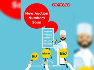 Get a Unique Number with Ooredoo’s Charity Auction 