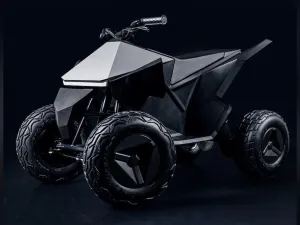 Tesla Launches a $1,900 Electric Cyberquad for Kids
