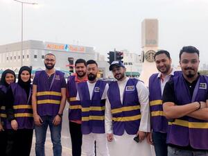 During the event