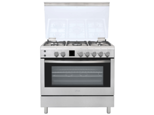 LG’s Gas Cooker also has a large capacity, giving the flexibility to cook a wide range of foods, such as a whole chicken, large pizza or even 2 layers of baked treats.