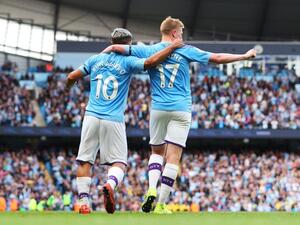 دي بروينه وأغويرو يقودان سيتي لفوز مريح