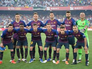 تشكيلة برشلونة التي خاضت نهائي كأس الملك