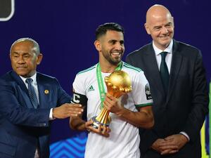 The Algeria international was instrumental in his country's unexpected Afcon triumph, and upstaged Sadio Mane and Mohamed Salah for a second time