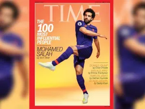 صلاح على غلاف مجلة تايم