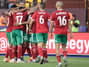  Itamunua Keimuine was sent on to try to craft an unlikely win for Namibia against Morocco but headed the only goal into his own net. 