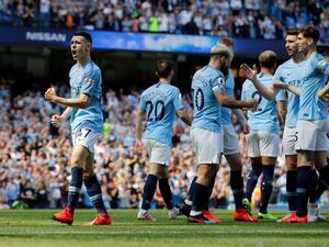 فودين يحتفل بهدفه