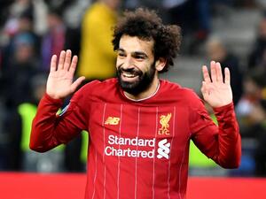  The Egypt international's finish from a tight angle against Salzburg booked the Reds' passage into the Champions League last 16 on Tuesday 