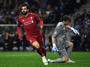 صلاح بعد زيارة شباك الحارس إيكر كاسياس