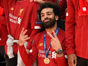 On Saturday Mohammed Salah was celebrating with his family after Liverpool beat Tottenham Hotspur in the UEFA Champions' League.