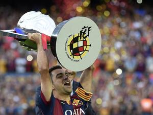 The renowned former Barcelona midfielder will be hanging up his boots at the end of the campaign