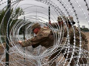 US President Donald Trump said on April 24, 2019, the US is sending armed soldiers to the southern border after Mexican soldiers "pulled guns" on US troops. (AFP/ File Photo)