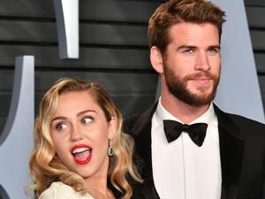 Miley Cyrus and Liam Hemsworth. (AFP/ File Photo)