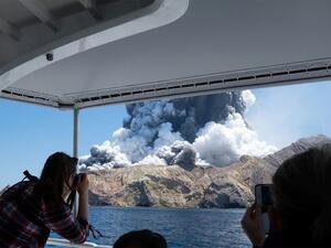 Forty-seven people, including 38 cruise ship passengers, were on or near White Island, known locally as Whakaari, when it erupted. AFP