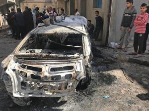  A number of rockets struck parts of Tripoli late yesterday after strongman Khalifa Haftar launched an offensive earlier this month to take the Libyan capital. (Mahmud TURKIA / AFP)