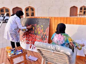 Misk Art Institute is one of Misk’s initiatives that seek to enrich the artistic culture and support creative experiences by organizing events that connect artists. (SPA)