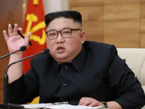 North Korean leader Kim Jong Un. (KCNA VIA KNS/AFP)