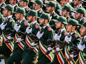 The Trump administration on Monday designated Iran’s Islamic Revolutionary Guard Corps (IRGC) as a foreign terrorist organization. (AFP/ File Photo)