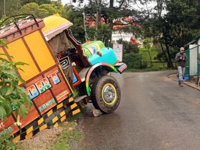 Kandy, Sri Lanka - December 07, 2012: traffic accident in which a heavy truck drove into a ravine from a steep and slippery road. Shutterstock Tragic multi-vehicle collision claims 46 lives in Uganda