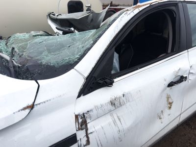 حادث كارثي ضخم على طريق سريع في إنديانا إثر تساقط ثلوج كثيف