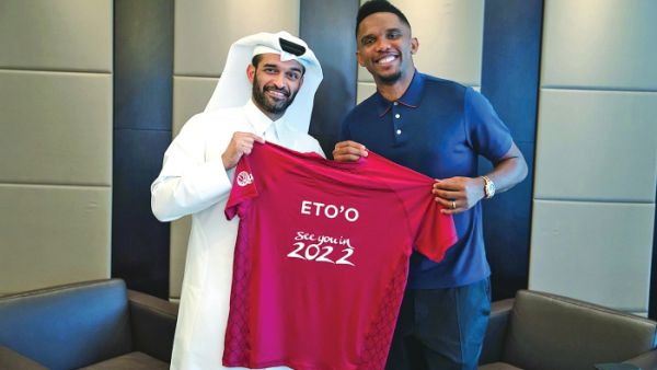 Al Thawadi and Eto'o