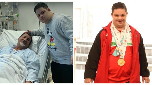 Ali participated in the Special Olympics in Abu Dhabi last March and won a gold medal for the UAE in swimming. (Photo: Khaleej Times)