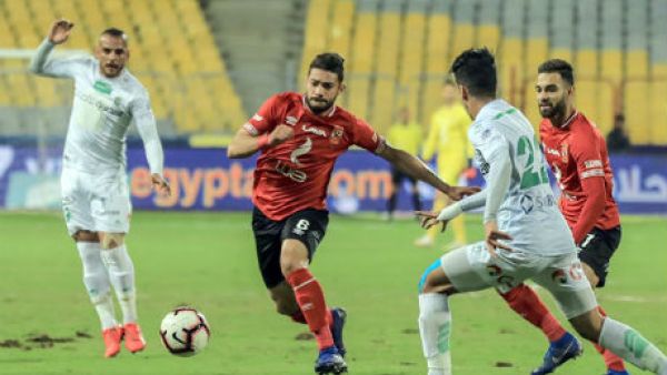 Ahly have two matches remaining against Arab Contractors and Zamalek (Photo: Ahram)