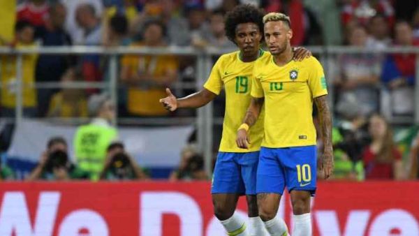 صورة أرشيفية لنيمار وويليان