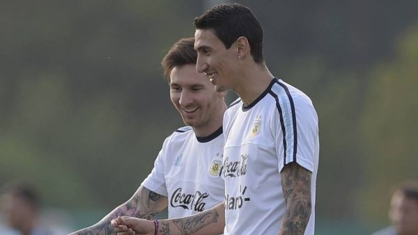 دي ماريا وميسي