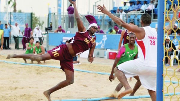 ANOC World Beach Games football, handball draw today
