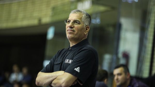 Iran basketball coach Mehran Shahintab