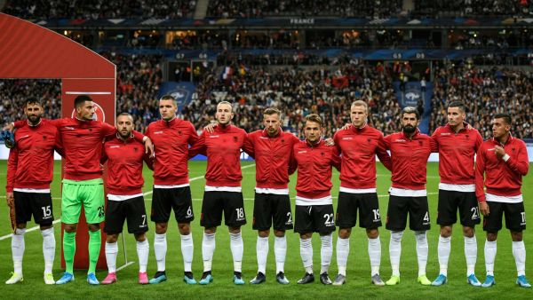 Kick-off was delayed after the national anthem of Andorra was played instead of Albania ahead of the Euro 2020 qualifier
