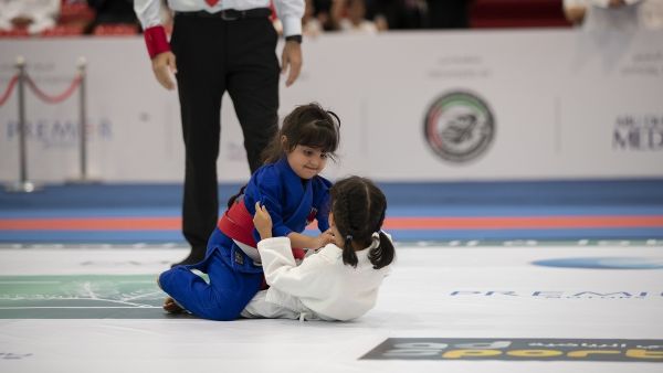 Junior players take part in the Tolerance Jiu-Jitsu Championship. (Supplied photo)