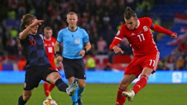 صورة أرشيفية لبايل ومودريتش