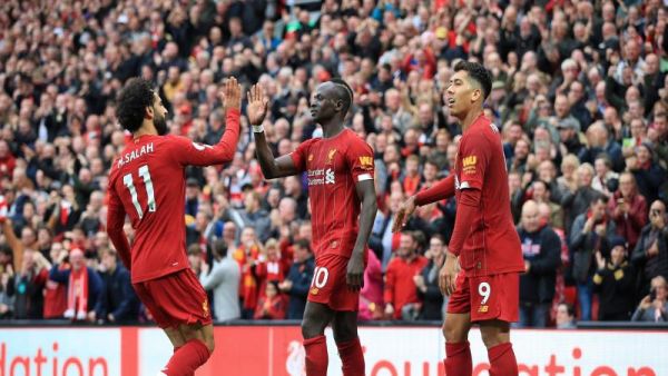 ثلاثي هجوم ليفربول المتألق