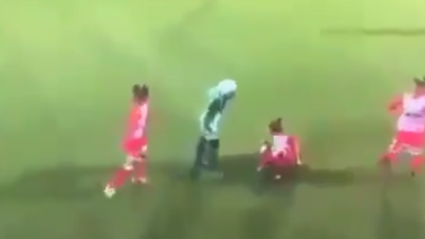 The footage is from last year's WAFF Women's Club Championship match