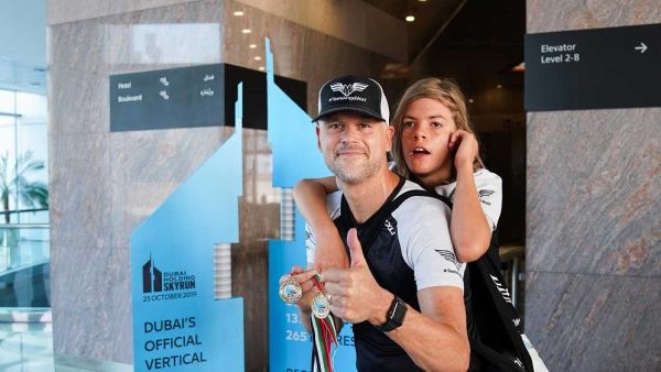 For the world record bid, Rio will be sitting in a kayak and his father Nick - a former Royal Marine and fitness expert.- Supplied photo