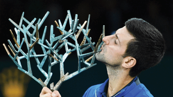 جوكوفيتش يظفر باللقب