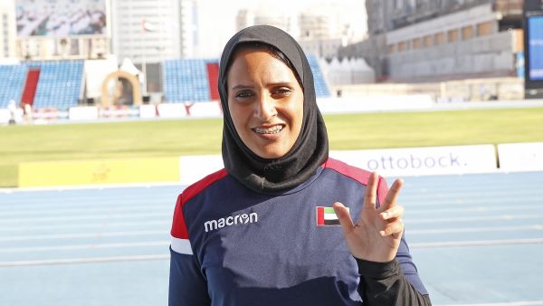 Sara Al Senani is the first female Emirati athlete to win a medal at the Paralympic Games. (Photo by Juidin Bernarrd)
