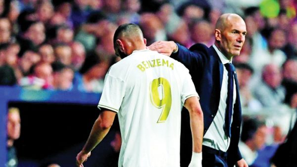 زيدان وبنزيمة